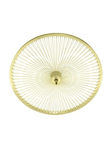 26 Steel Front Wheel 144 Spoke 14gGold 3/8 Axle...